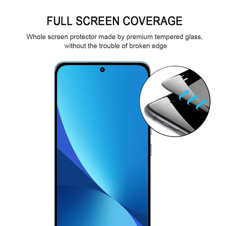 For Xiaomi 13 25pcs Full Glue Full Screen Tempered Glass Film