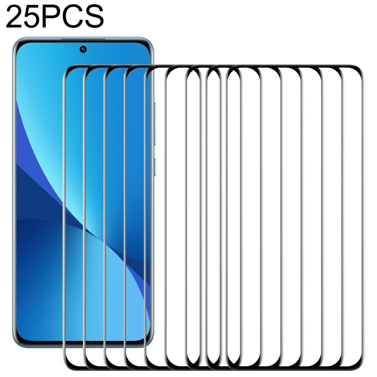 For Xiaomi 13 Pro 25pcs 3D Curved Edge Full Screen Tempered Glass Film