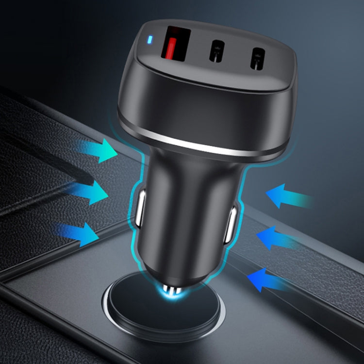 ACC-579 53W USB+ Dual USB-C/Type-C Fast Charge Car Charger
