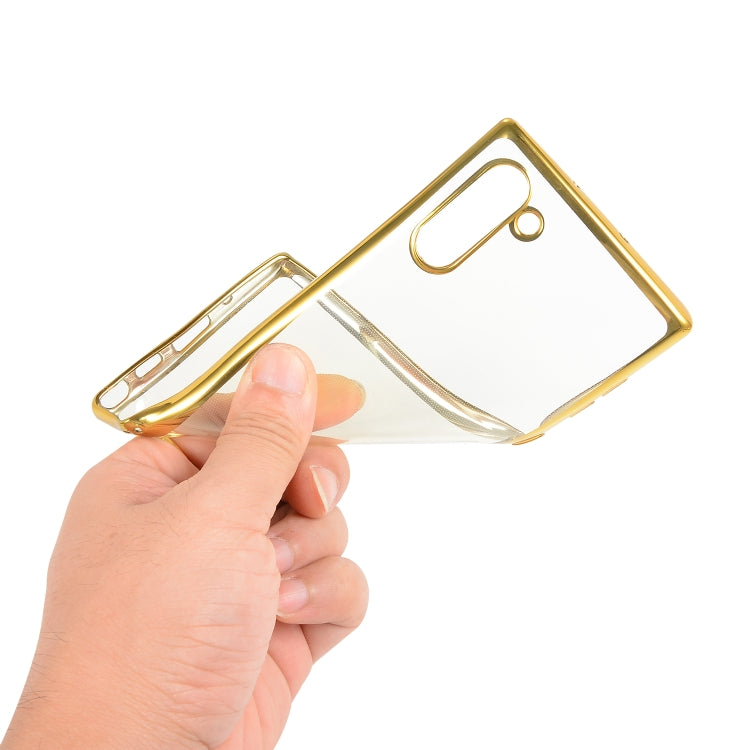 For Galaxy Note10 Electroplating TPU Protective Case