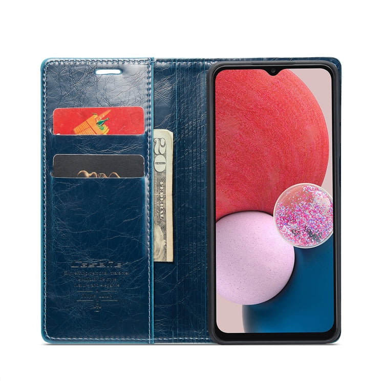 For Samsung Galaxy A13 4G/A13 5G/A04S/A04/M13 5G CaseMe 003 Crazy Horse Texture Leather Phone Case
