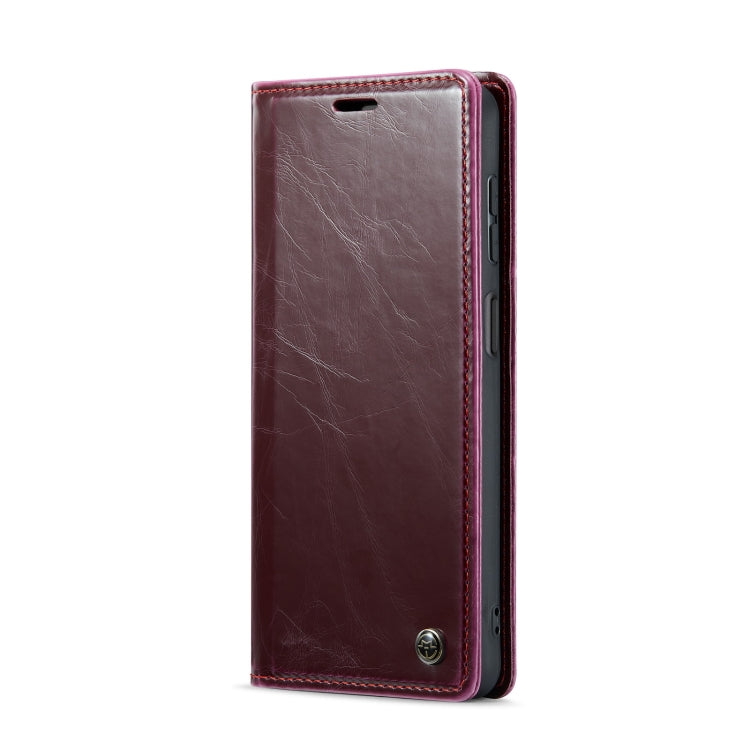 For Samsung Galaxy A13 4G/A13 5G/A04S/A04/M13 5G CaseMe 003 Crazy Horse Texture Leather Phone Case