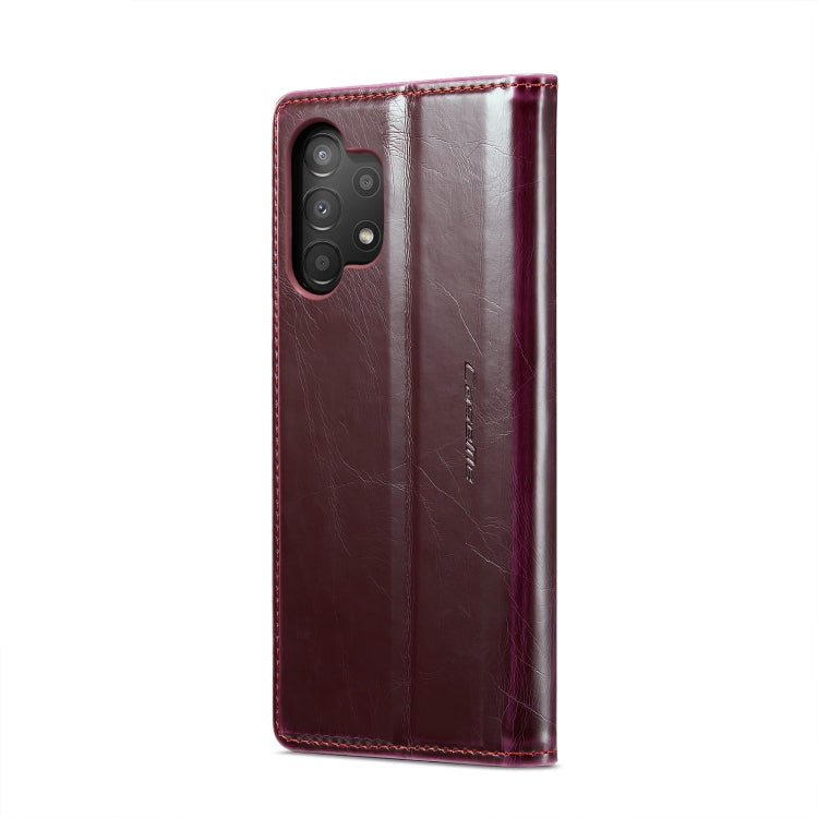 For Samsung Galaxy A13 4G/A13 5G/A04S/A04/M13 5G CaseMe 003 Crazy Horse Texture Leather Phone Case