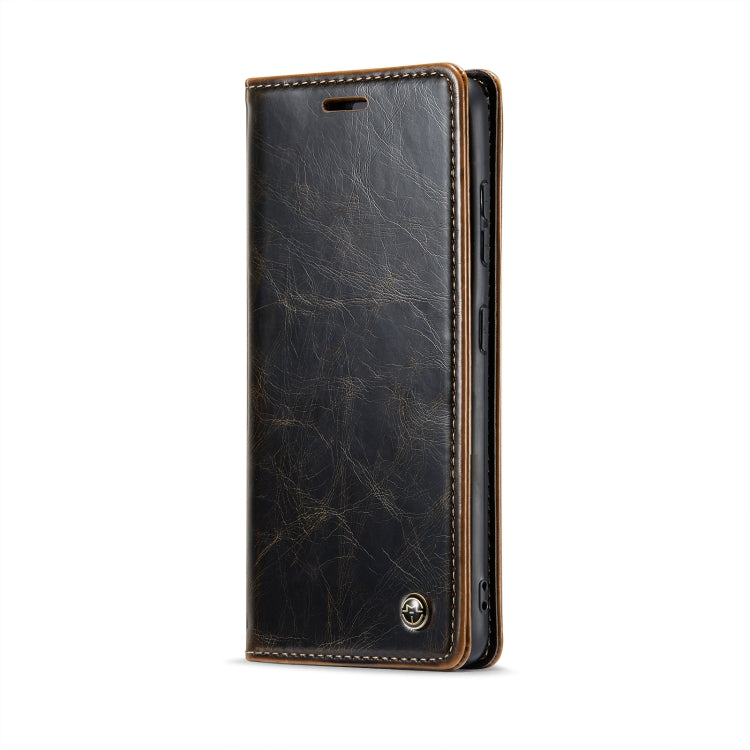 For Samsung Galaxy S20 FE CaseMe 003 Crazy Horse Texture Leather Phone Case
