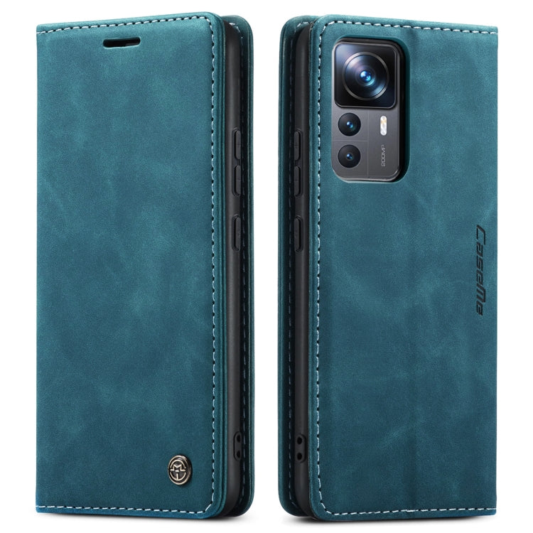 For Xiaomi 12T / 12T Pro CaseMe 013 Multifunctional Horizontal Flip Leather Phone Case