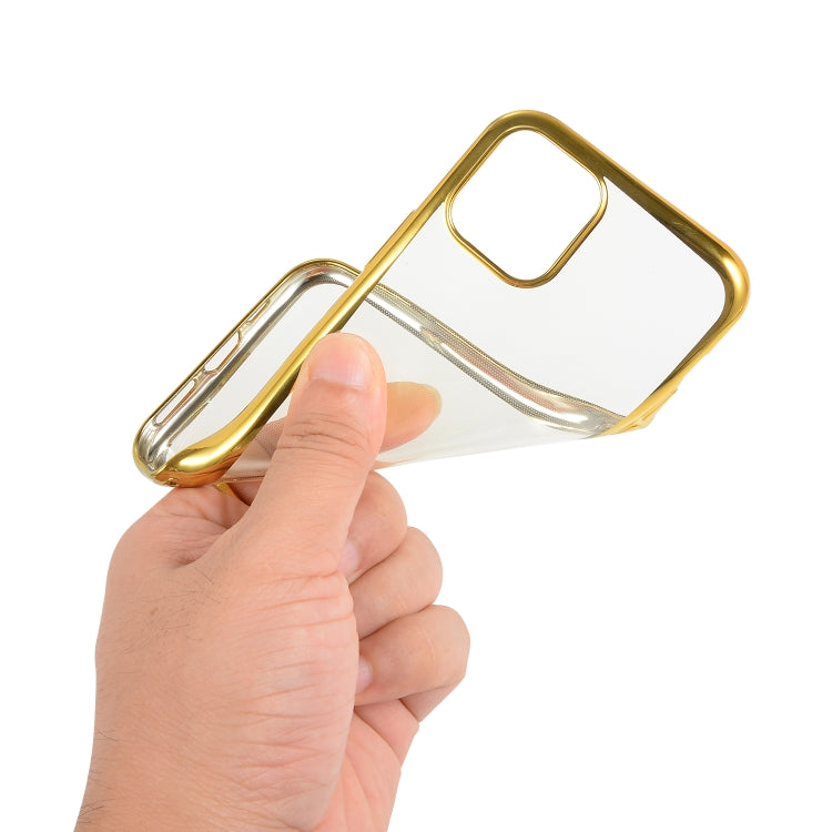 For iPhone 11 Pro Electroplating TPU Protective Case
