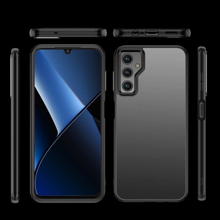 For Samsung Galaxy A14 5G Armor Clear TPU Hard PC Phone Case