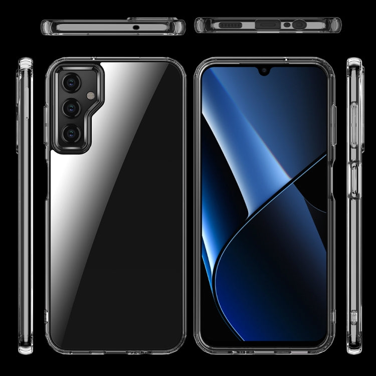 For Samsung Galaxy A14 5G Armor Clear TPU Hard PC Phone Case