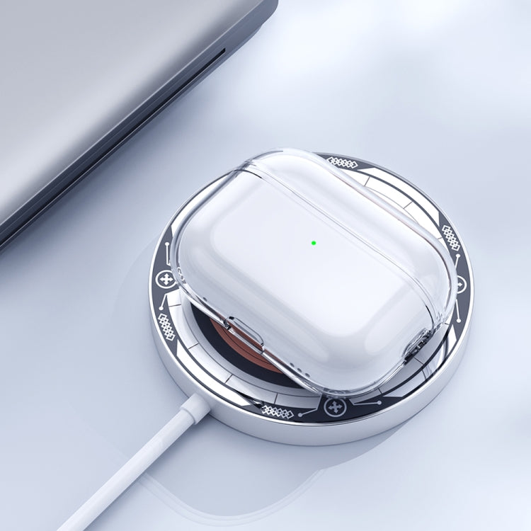 For AirPods Pro 2 TOTUDESIGN Soft Series AA-137 Siamese Earphone TPU Protective Case(Clear)