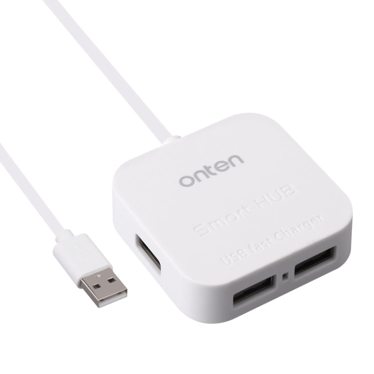 Onten OTN-5210 USB Portable HUB Docking Station(White)