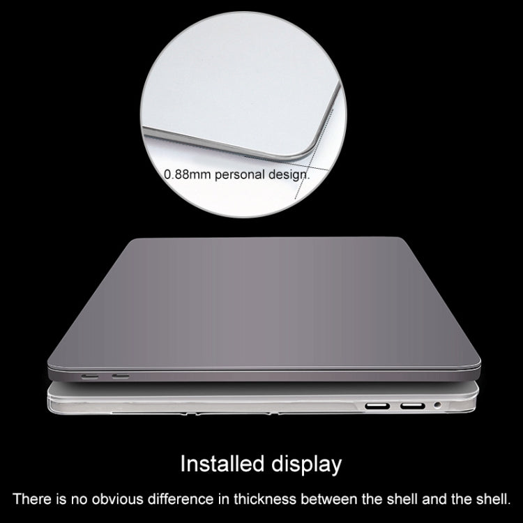 For MacBook Retina 12 inch A1534 Transparent PC Laptop Protective Case
