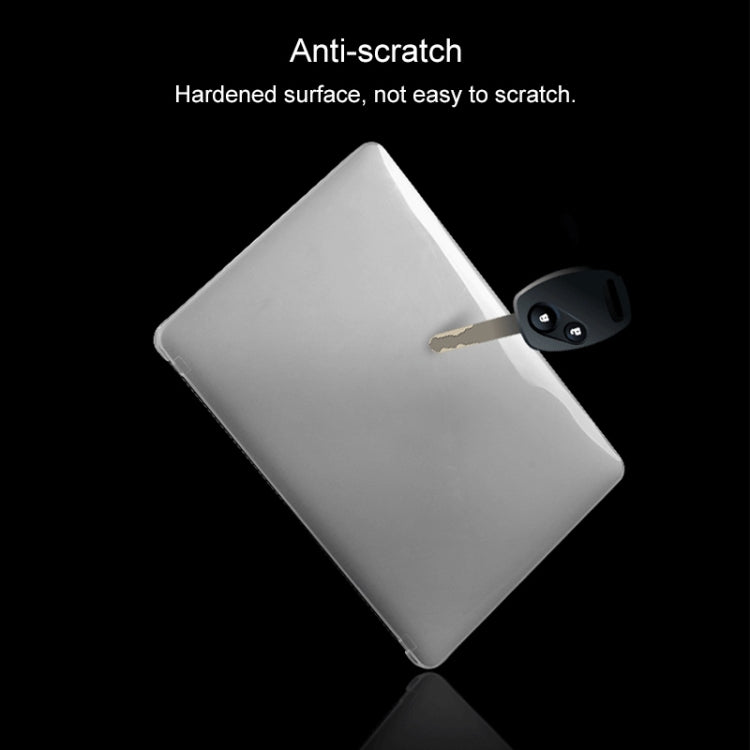 For MacBook Pro 13.3 inch A1708 (2016) (without Touch Bar) Transparent PC Laptop Protective Case