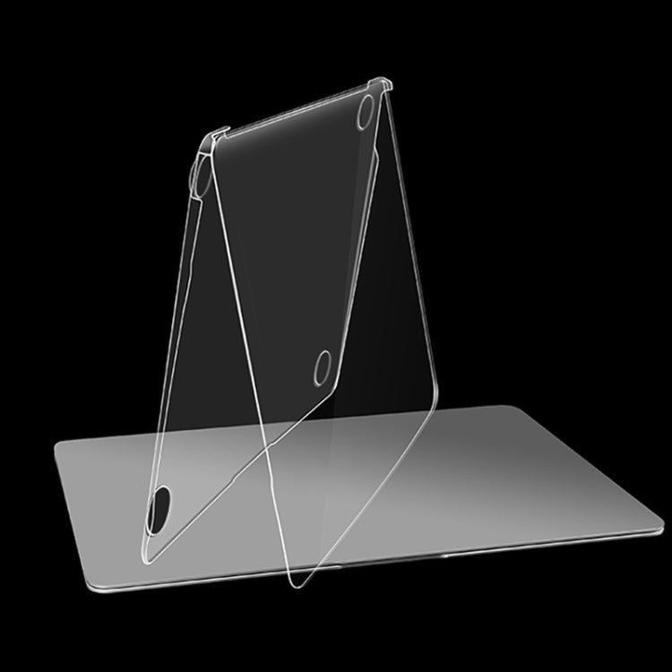 For MacBook Pro 15.4 inch A1707 / A1990 (2016) (with Touch Bar) Transparent PC Laptop Protective Case
