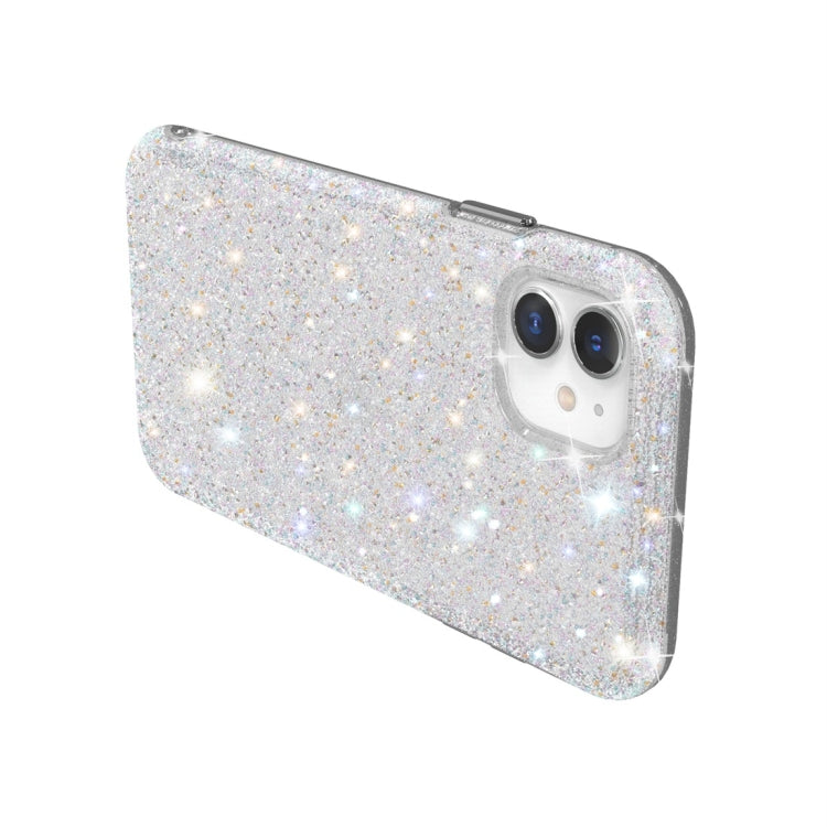For iPhone 11 Shiny Diamond Protective Case(Silver)