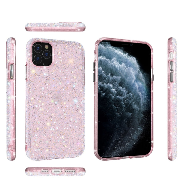 For iPhone 11 Pro Max Shiny Diamond Protective Case(Pink)