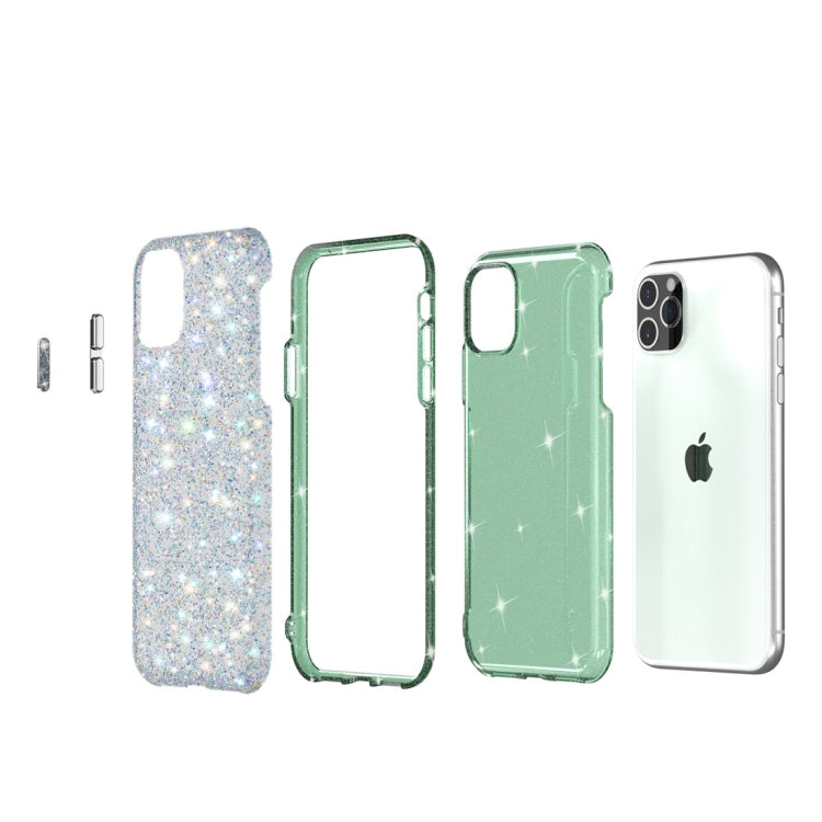 For iPhone 11 Pro Max Shiny Diamond Protective Case(Pink)