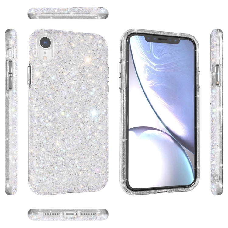 For iPhone XR Shiny Diamond Protective Case