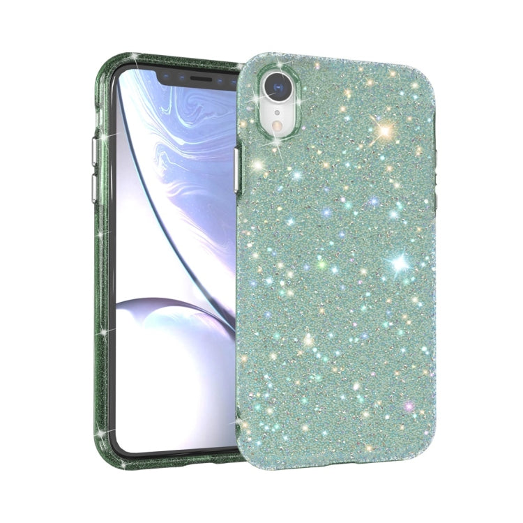For iPhone XR Shiny Diamond Protective Case