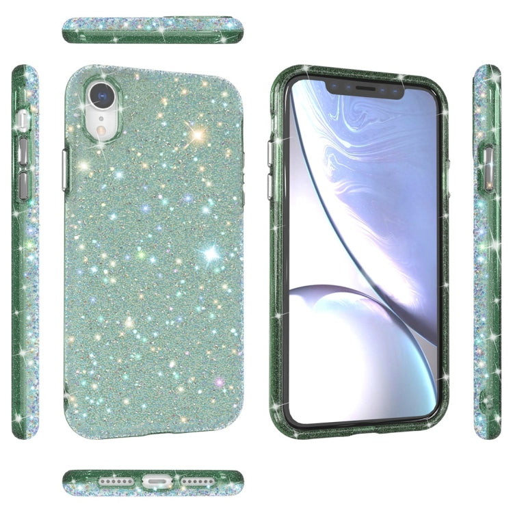 For iPhone XR Shiny Diamond Protective Case