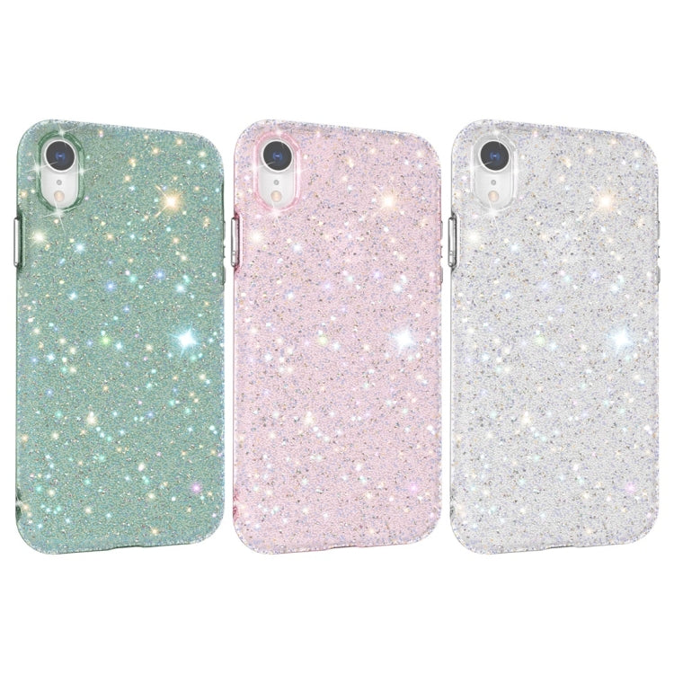 For iPhone XR Shiny Diamond Protective Case