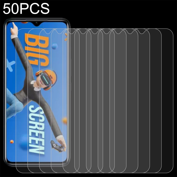For Infinix Hot 12 India X689F 50pcs 0.26mm 9H 2.5D Tempered Glass Film
