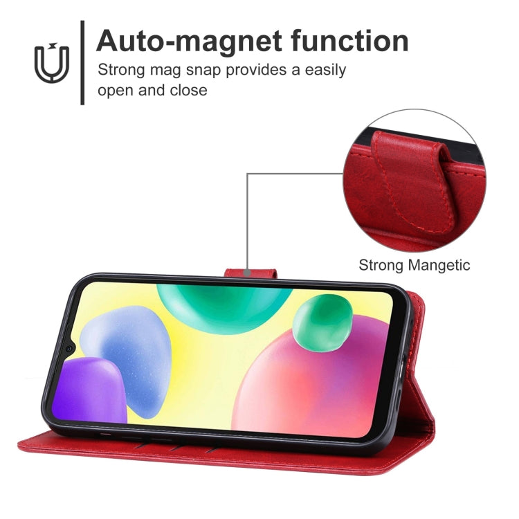 For Xiaomi Redmi 11A Leather Phone Case