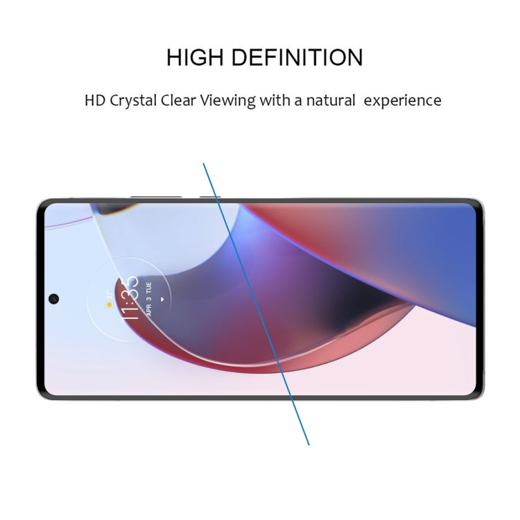 For Motorola Edge 30 Ultra 3D Curved Edge Full Screen Tempered Glass Film
