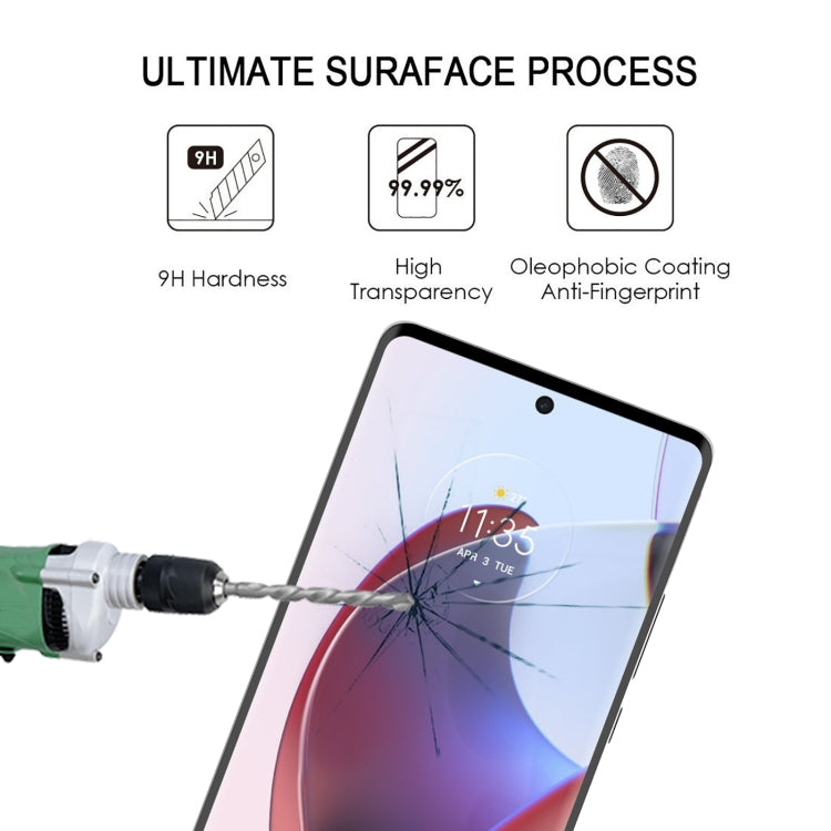 For Motorola Edge 30 Ultra 3D Curved Edge Full Screen Tempered Glass Film