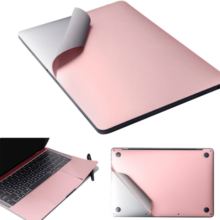 For MacBook Air 11.6 inch A1370 / A1465 4 in 1 Upper Cover Film + Bottom Cover Film + Full-support Film + Touchpad Film Laptop Body Protective Film Sticker