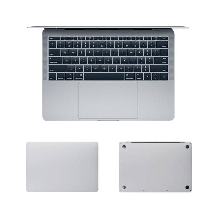 For MacBook Air 11.6 inch A1370 / A1465 4 in 1 Upper Cover Film + Bottom Cover Film + Full-support Film + Touchpad Film Laptop Body Protective Film Sticker