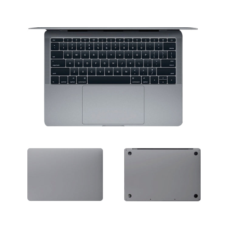 For MacBook Pro 15.4 inch A1286 (with Optical Drive) 4 in 1 Upper Cover Film + Bottom Cover Film + Full-support Film + Touchpad Film Laptop Body Protective Film Sticker