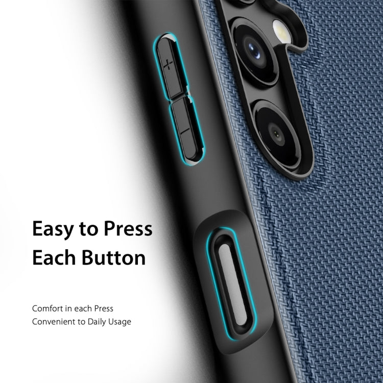 For Samsung Galaxy A14 5G DUX DUCIS Fino Series PU + TPU Phone Case(Blue)
