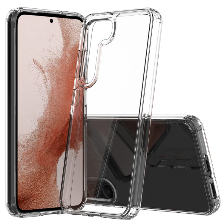 For Samsung Galaxy S23+ 5G Scratchproof Acrylic TPU Phone Case(Transparent)