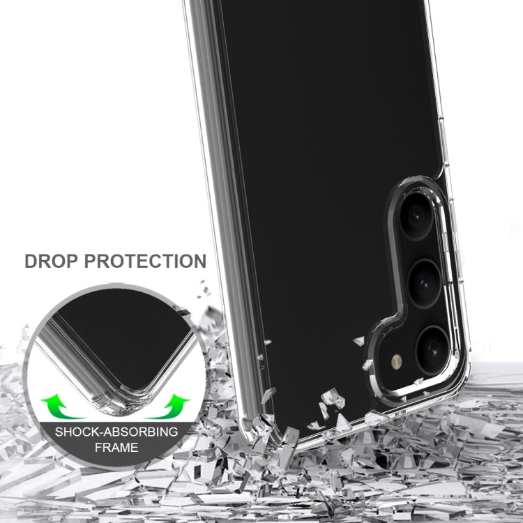For Samsung Galaxy S23+ 5G Scratchproof Acrylic TPU Phone Case(Transparent)