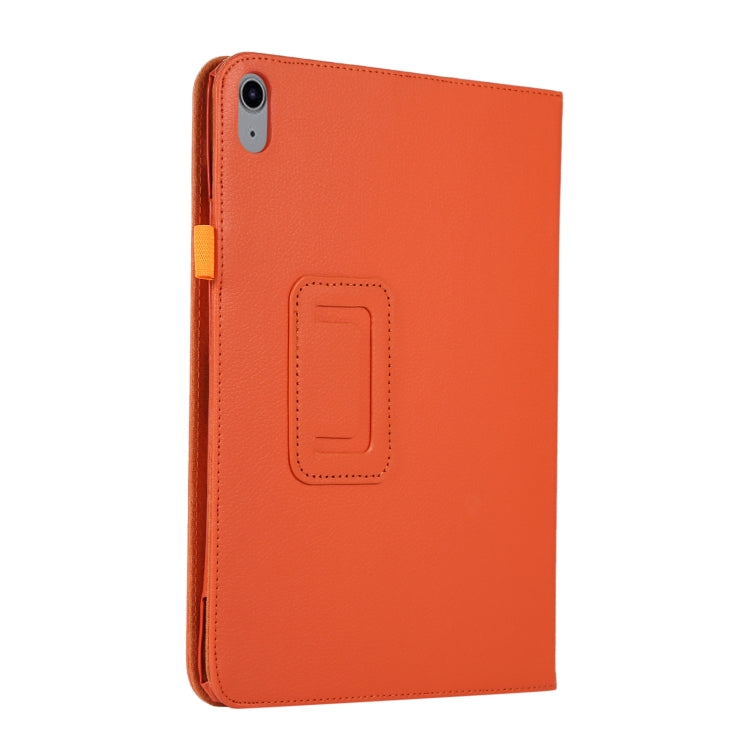 For iPad 10th Gen 10.9 2022 Litchi Texture Leather Smart Tablet Case with Holder