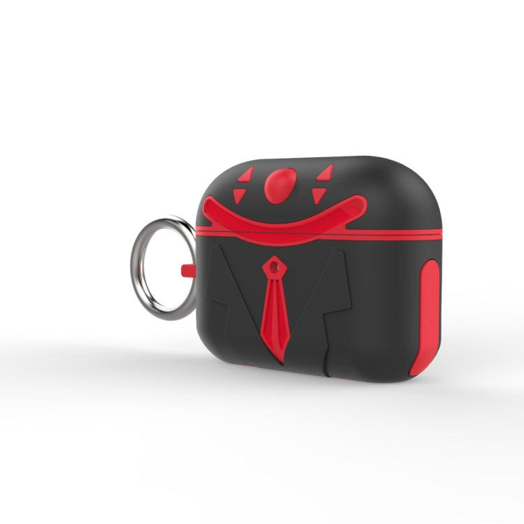 For AirPods Pro Anti-fall Joker Shape Protective Case with Carabiner