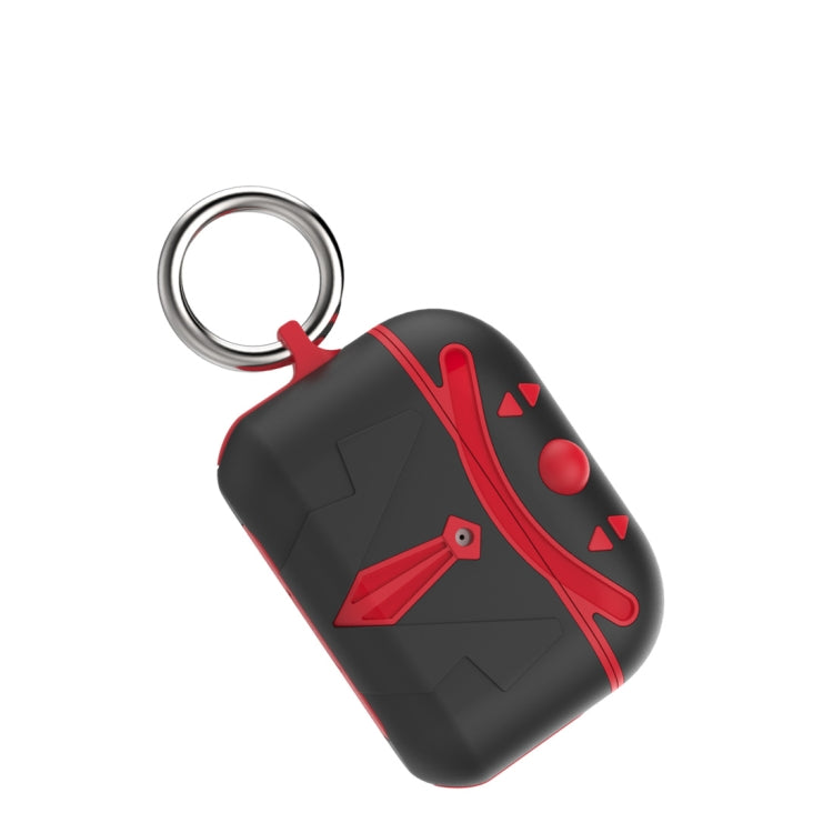 For AirPods Pro Anti-fall Joker Shape Protective Case with Carabiner