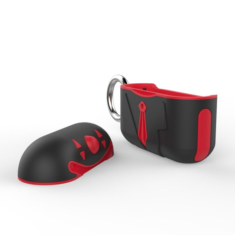 For AirPods Pro Anti-fall Joker Shape Protective Case with Carabiner