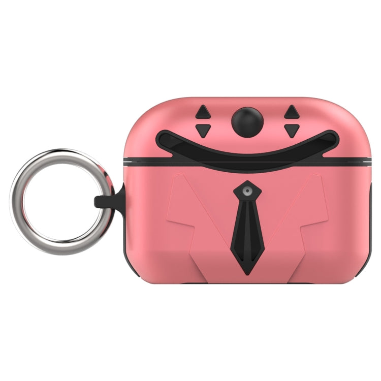 For AirPods Pro Anti-fall Joker Shape Protective Case with Carabiner