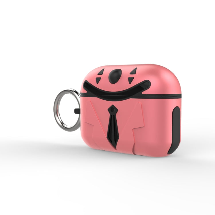 For AirPods Pro Anti-fall Joker Shape Protective Case with Carabiner