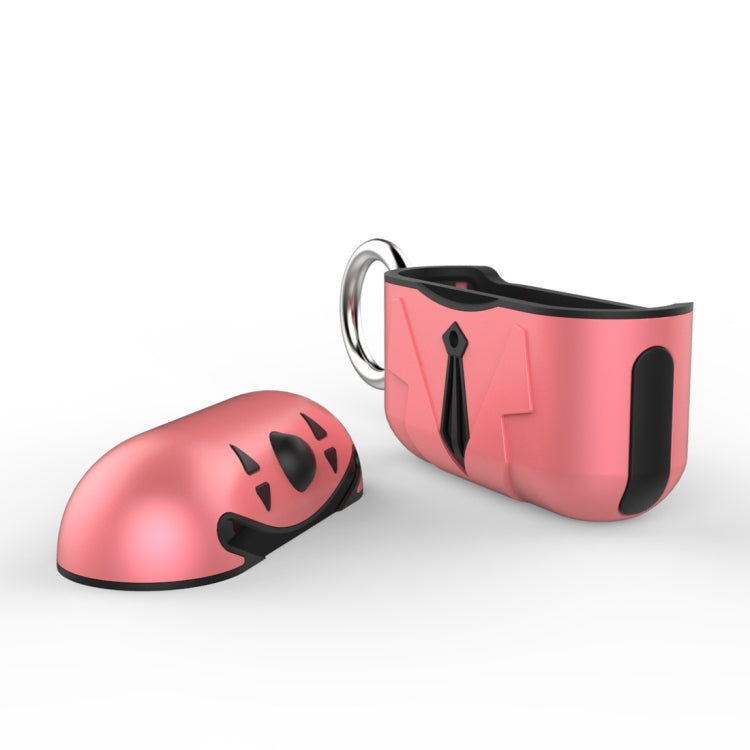 For AirPods Pro Anti-fall Joker Shape Protective Case with Carabiner