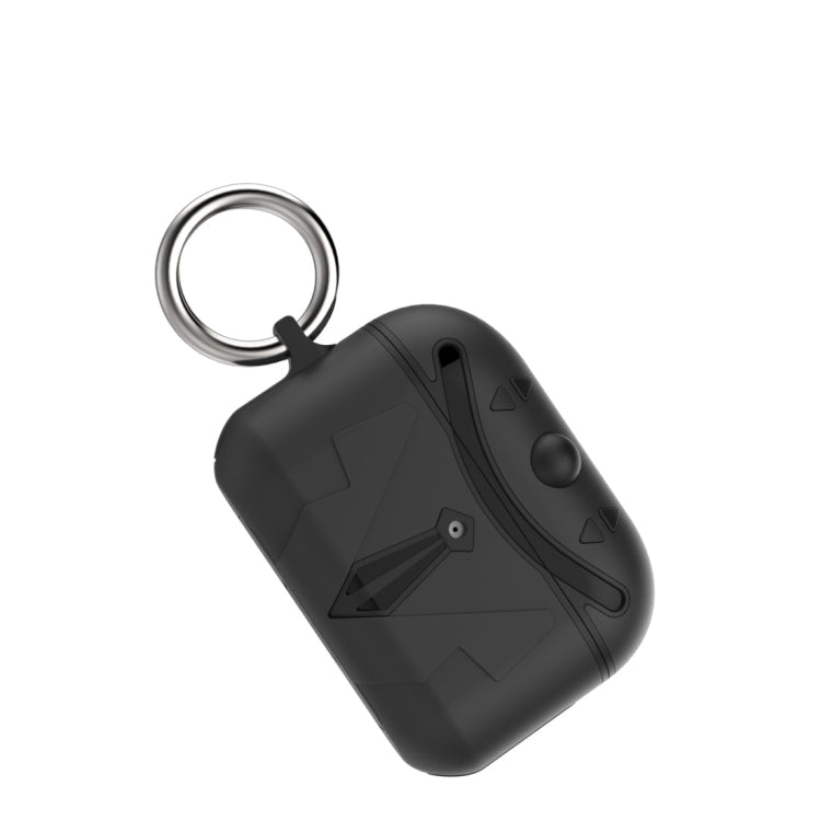 For AirPods Pro Anti-fall Joker Shape Protective Case with Carabiner