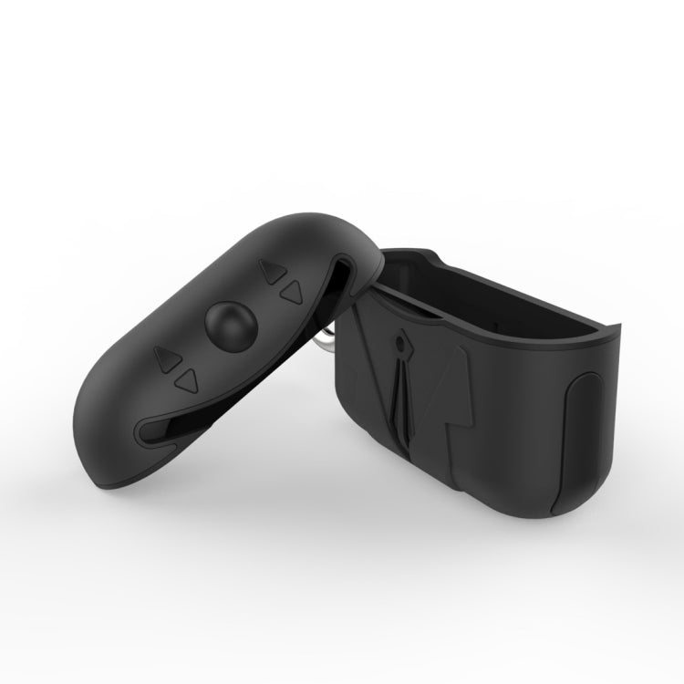 For AirPods Pro Anti-fall Joker Shape Protective Case with Carabiner