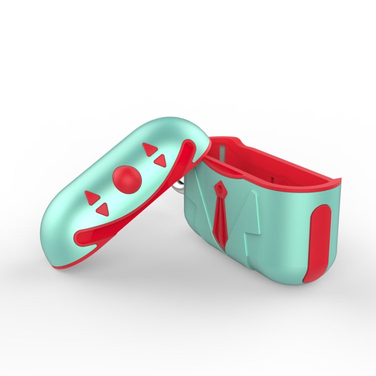 For AirPods Pro Anti-fall Joker Shape Protective Case with Carabiner