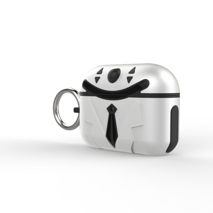 For AirPods Pro Anti-fall Joker Shape Protective Case with Carabiner