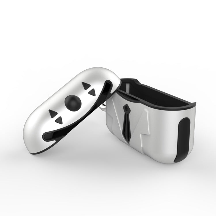 For AirPods Pro Anti-fall Joker Shape Protective Case with Carabiner