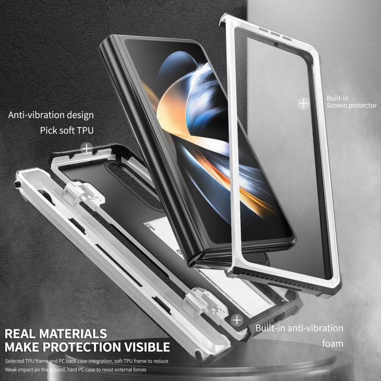 For Samsung Galaxy Z Fold4 5G SM-F936 Armored All-inclusive Shockproof Folding Phone Case