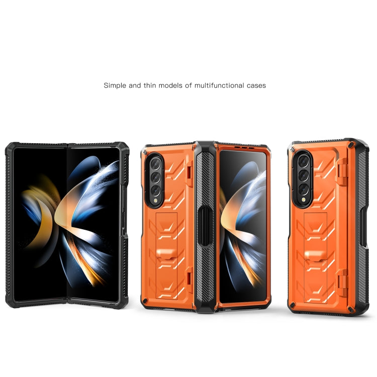 For Samsung Galaxy Z Fold4 5G SM-F936 Armored All-inclusive Shockproof Folding Phone Case