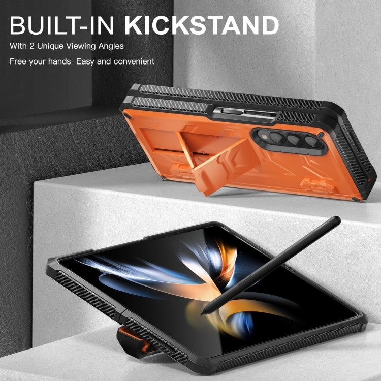 For Samsung Galaxy Z Fold4 5G SM-F936 Armored All-inclusive Shockproof Folding Phone Case
