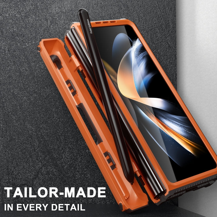 For Samsung Galaxy Z Fold4 5G SM-F936 Armored All-inclusive Shockproof Folding Phone Case